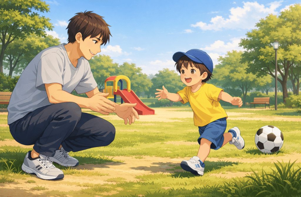 子育てパパが公園スニーカーを選ぶときのポイント