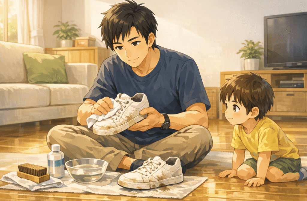 スニーカーを長く使うためのメンテナンス術