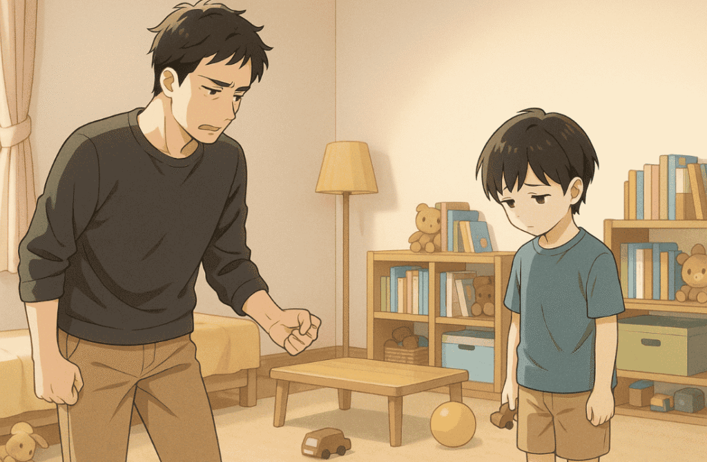 【NG例】パパがやってはいけない怒り方