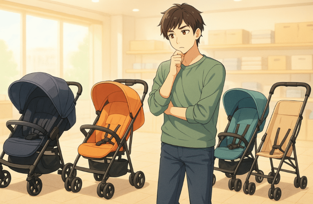 パパに人気のベビーカータイプ別の特徴