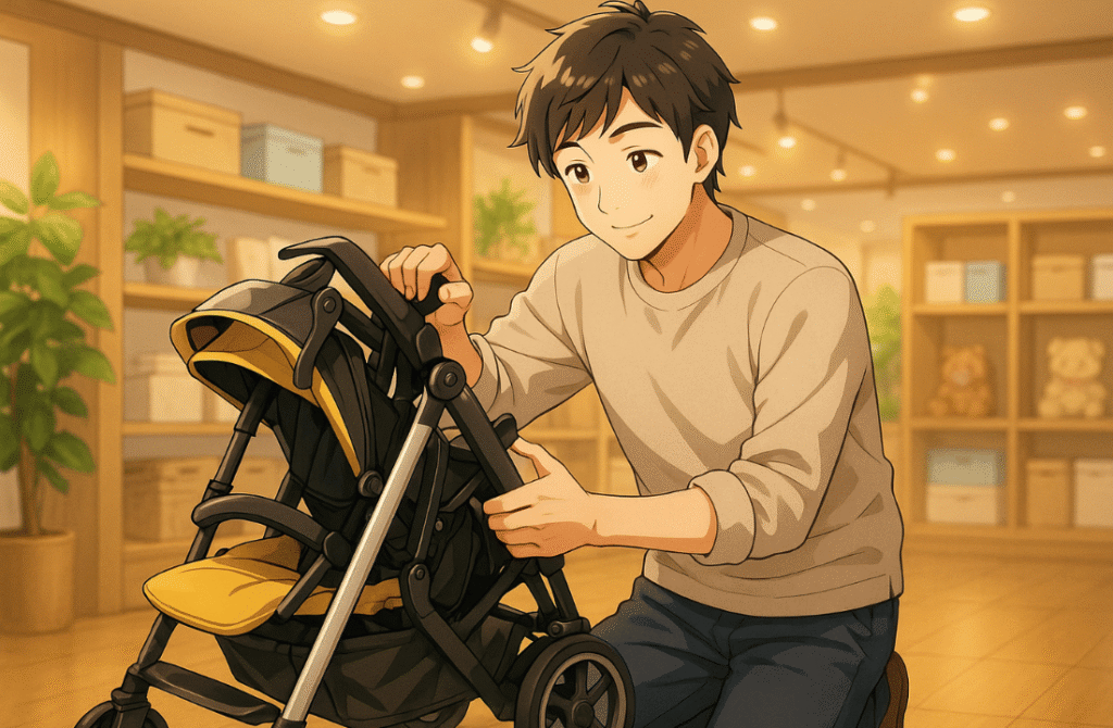 片手で折りたためるかどうか