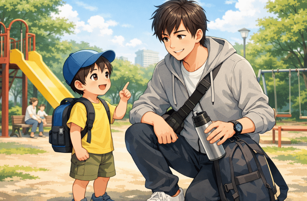 パパの公園コーデで気をつけるべき7つのポイント