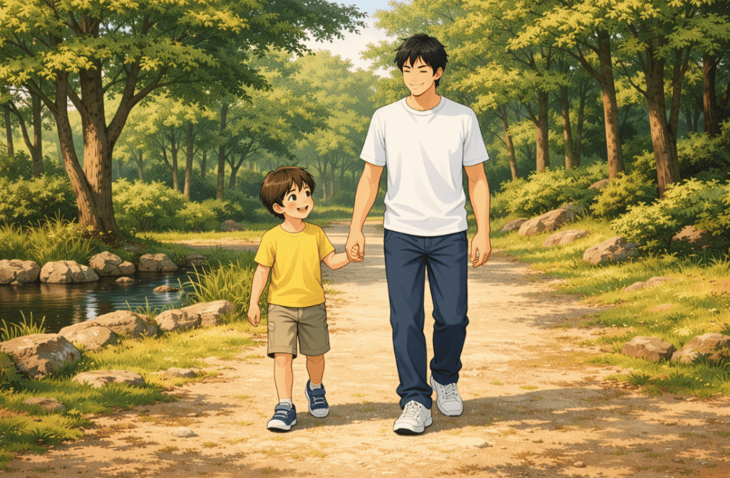 【まとめ】パパの公園コーデは「動きやすさ」と「清潔さ」が基本