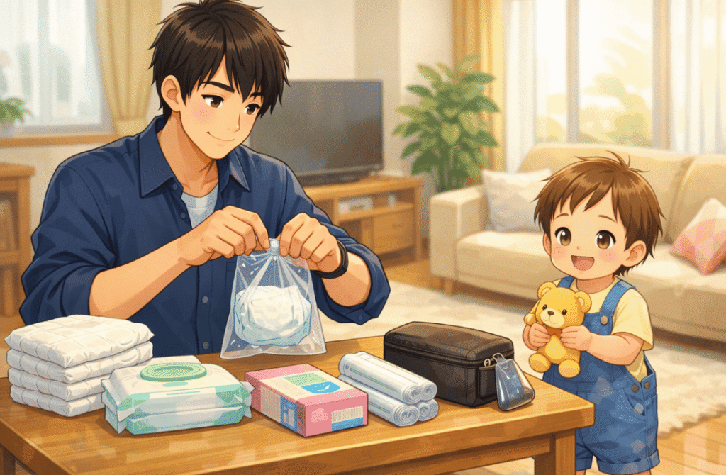 11.防臭袋(パンの袋でも◎)