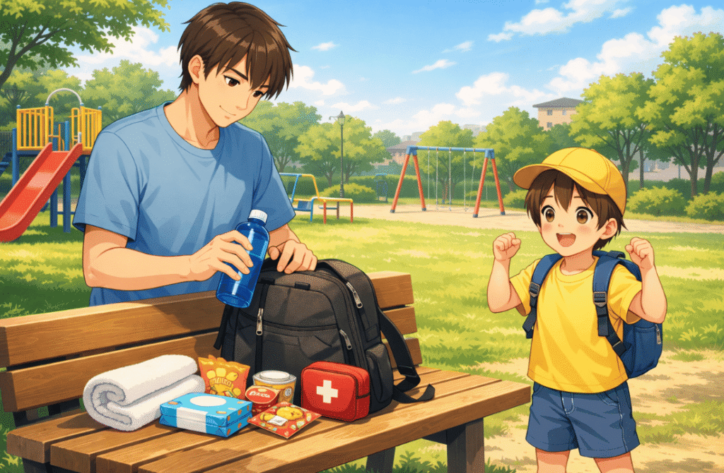 【必需品】公園持ち物リスト