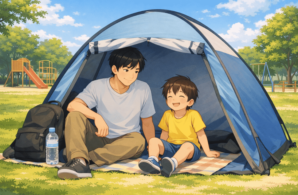 簡易テント（ポップアップテント）